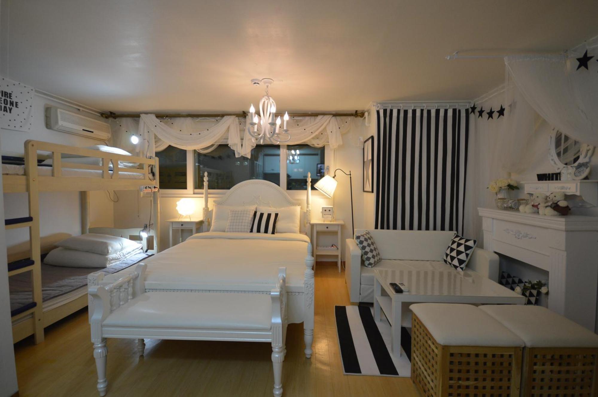 Han River Residence & Guesthouse Seoul Rum bild